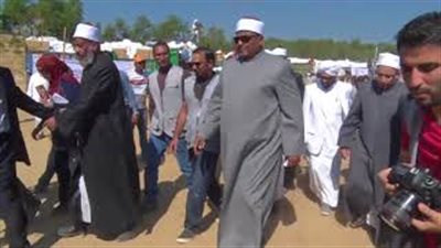 وفد الأزهر ومجلس حكماء المسلمين يتفقدان أوضاع الروهينجا (فيديو)