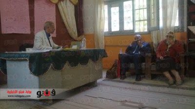 بالصور وكيل وزارة التعليم: محمد أول مولود بلجان امتحانات الدبلومات الفنية