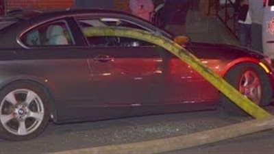 بالفيديو.. تدمير سيارة « Bmw » من أجل إطفاء حريق