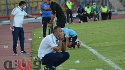 حزن وبكاء لاعبي وجماهير المحلة بعد الخسارة بثلاثية من الإسماعيلي | صور