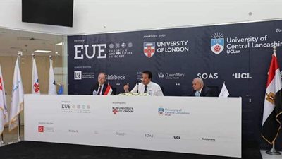 وزير التعليم العالي وسفير الاتحاد الأوروبي يتفقدان مقر مؤسسة الجامعات الأوروبية بالعاصمة الإدارية