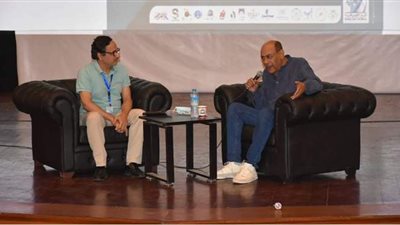 تكريم أحمد بدير في مهرجان الإسماعيلية السينمائي الدولي | صور