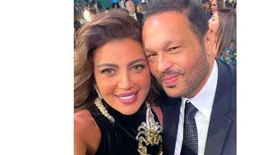 أمام الجمهور.. رسائل غرامية بين ريهام حجاج ومحمد حلاوة