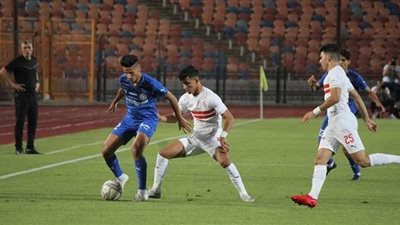 زيزو يتقدم بالهدف الأول للزمالك في مرمى أسوان من ركلة جزاء