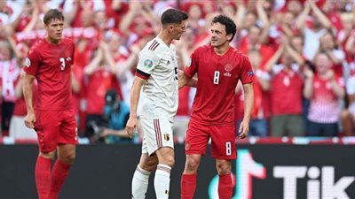 يورو 2020 .. الدنمارك تصعق بلجيكا بهدف مبكر في الشوط الأول | فيديو