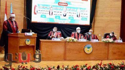 وزير الأوقاف يناقش رسالة ماجستير فى أصول التربية بطنطا | صور