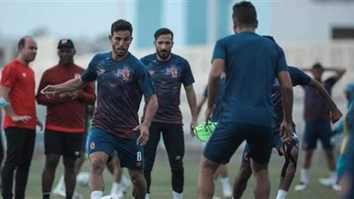 دوري أبطال إفريقيا | تقسيمة قوية في مران الأهلي استعدادا لمباراة الترجي