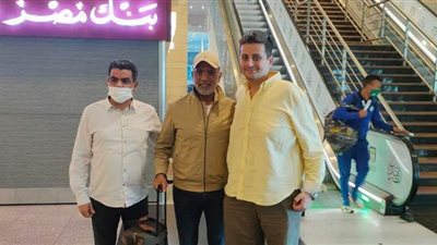 بيراميدز يستقبل بعثة الرجاء في مطار القاهرة| صور