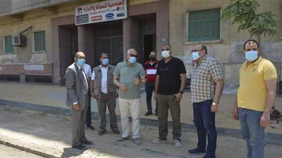 راشد: حظر الإعلانات بالجزيرة الوسطى في العجوزة | صور