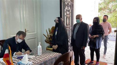 الجالية الإيرانية بمصر تشارك في الدورة الـ 13 للانتخابات الرئاسية