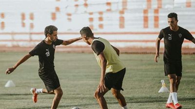 الزمالك يواصل تدريباته استعدادًا للمقاصة