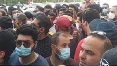 مناوشات بين الأمن وجماهير الترجي بسبب المسحة الطبية