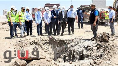 محافظ الغربية يشهد بدء أعمال الحفر بمشروع إنشاء فندق الشانزليزيه
