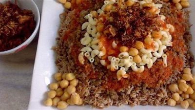 طريقة عمل الكشري المصري