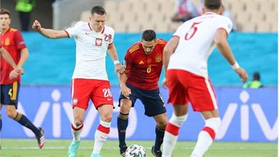 يورو 2020.. إسبانيا تتقدم على بولندا 0/1 في الشوط الأول