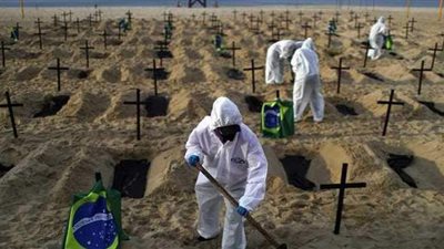 وفيات كورونا في البرازيل تتخطى النصف مليون.. واحتجاجات غاضبة ضد بولسونارو