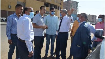 جولة لمحافظ القليوبية لدفع الأعمال بالمشروعات الجاري تنفيذها