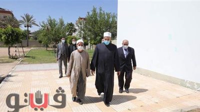 وكيل الأزهر يتفقد لجان العاشر من رمضان بأول أيام امتحانات الشهادة الثانوية
