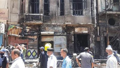 10 صور ترصد آثار حريق أبو قرقاص في المنيا