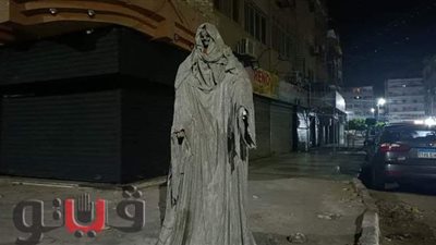 مسئول بحي ثالث يكشف حقيقة تمثال الإسماعيلية المرعب | صور