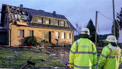 إصابة 17 شخصا في إعصار مدمر ضرب بلجيكا