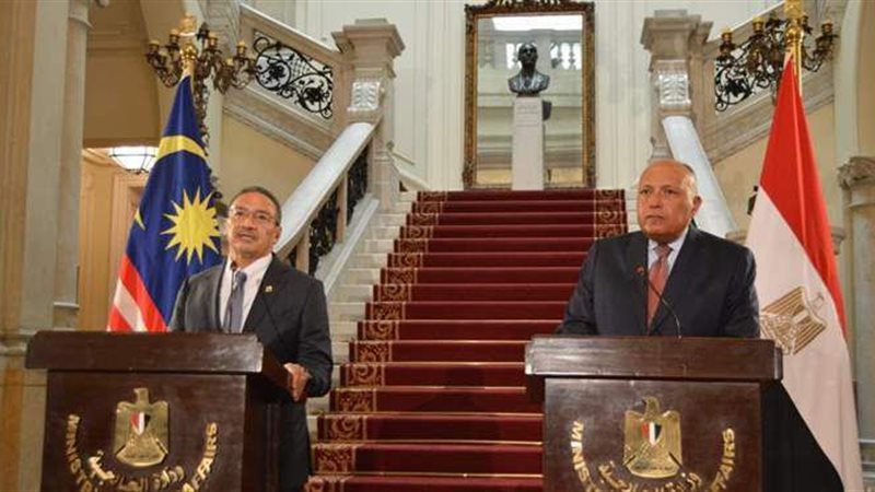 وزير الخارجية ونظيرة
