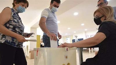 إغلاق مراكز الاقتراع في الانتخابات البرلمانية الأرمينية
