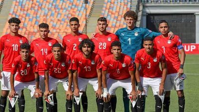 منتخب مصر يتصدر جدول ترتيب الممجموعة الأولى في كأس العرب للشباب