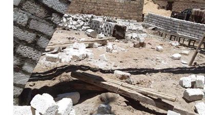 إزالة 7 حالات تعد على الأراضي الزراعية بالمنيا