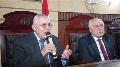 تكريم رئيس محكمة استئناف القاهرة لبلوغه سن التقاعد