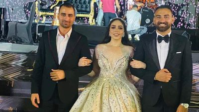 بالصور.. محمد إيهاب سلام يحتفل بزفاف شقيقه على الدكتورة ياسمين عبد الله