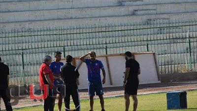 الجلسات الفردية سلاح خالد عيد وجهاز المحلة قبل مباراة الإتحاد | صور