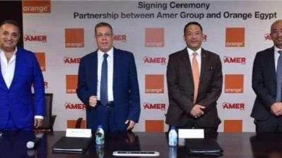 أورنچ مصر تجدد الشراكة مع عامر جروب