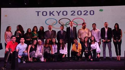 وزير الرياضة ورئيس الأولمبية يشهدان تكريم عددا من المتأهلين للأولمبياد | صور