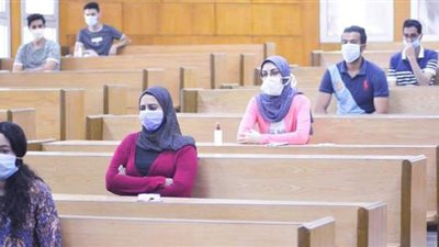 انتظام امتحانات طلاب جامعة مصر للعلوم والتكنولوجيا وسط إجراءات احترازية مشددة