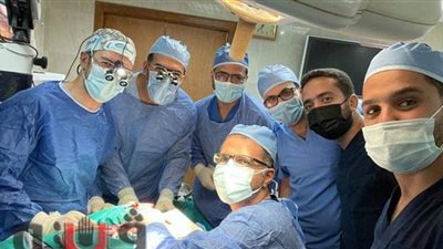 فريق طبي بجامعة طنطا ينجح في استئصال ورم نادر بالأذن والرقبة وقاع الجمجمة لمريضة