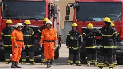 الحماية المدنية بالسويس تنقذ مواطنا سقط من منطقة جبلية