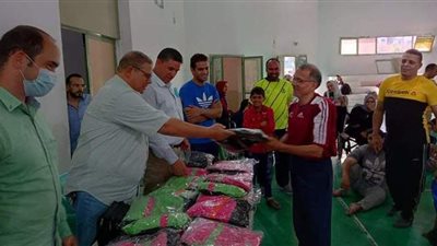 علاء الشربينى يشهد اللقاء الرياضى للأفراد ذوي الإعاقة بالدقهلية