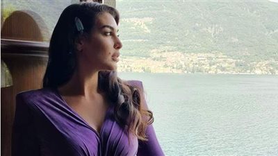 ياسمين صبري بالبنفسجي في أحدث ظهور لها