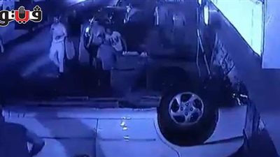 فيديو مرعب لسقوط سيارة من أعلى كوبرى أكتوبر على المواطنين