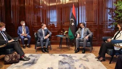 الدبيبة يلتقي وزير الخارجية الألماني على هامش مؤتمر 