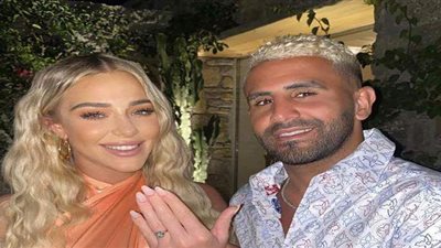 صائدة نجوم وما بتقعش بالساهل.. مكاسب تايلور وارد من الارتباط بـ رياض محرز | صور