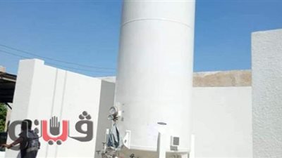 تركيب خزان نيتروجين مسال بمديرية الطب البيطرى بالإسماعيلية | صور