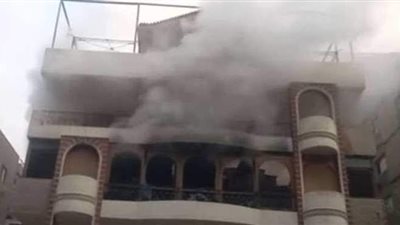 التحريات بحريق فيلا التجمع الأول: ماس كهربائي السبب