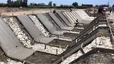 الانتهاء من تبطين وتأهيل 73 كيلومترا من ترع القليوبية