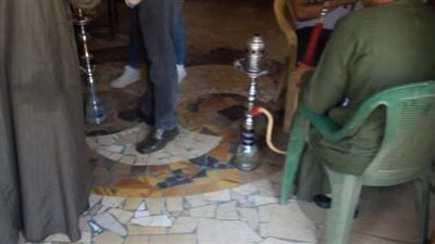 بسبب الشيشة .. غلق ١٢ مقهى بشمال والوراق والبدرشين | صور