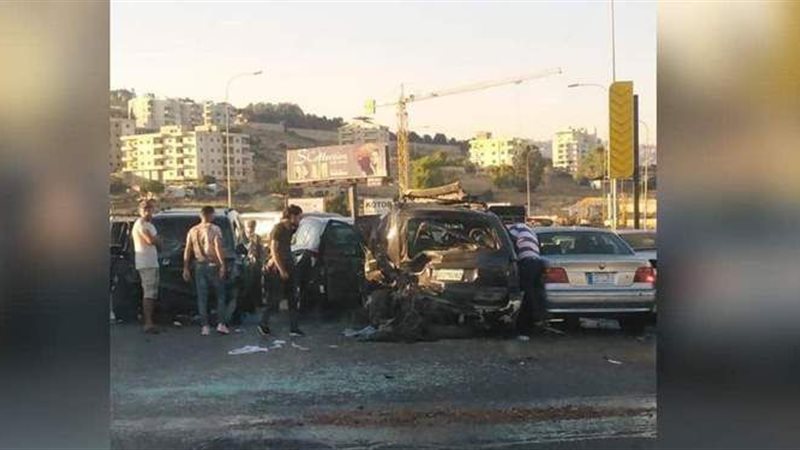 حادث سير في لبنان