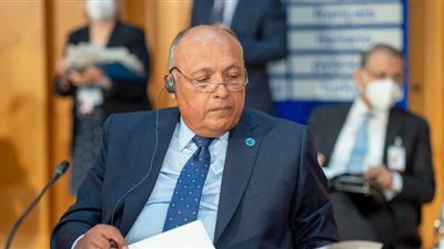 أمام مؤتمر برلين 2.. شكري يُطالب بجدول زمني لانسحاب القوات الأجنبية من ليبيا