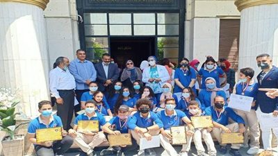 طلاب مدارس النصر يحصدون جوائز مسابقة اليونسكو الفنية والمسرحية.. صور