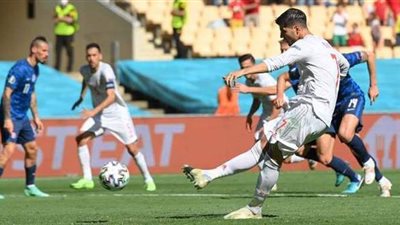 يورو 2020.. إسبانيا تتقدم على سلوفاكيا بهدفين في الشوط الأول